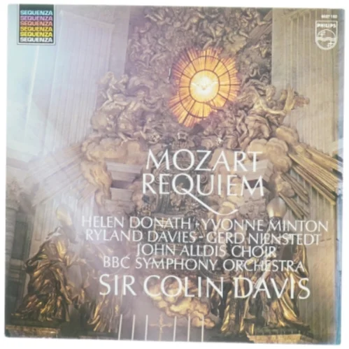 Mozart Requiem Vinylplade fra Philips (str. 30 cm)