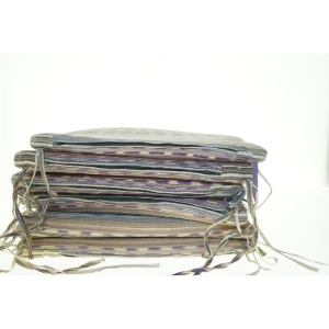 6stk Stribet hyndesæt til havemøbler (str. 43 x 35 cm)