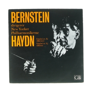 Haydn symfonier vinylplade fra CBS Records (str. 30 cm)