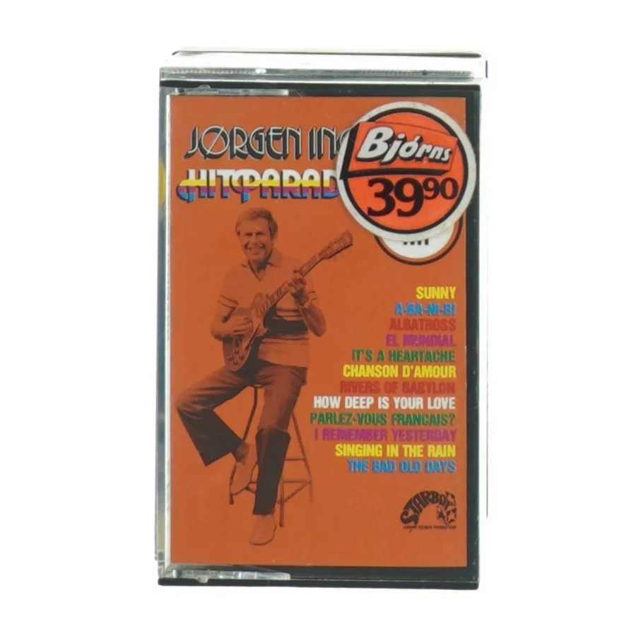 Musikkassetter samling (str. 11 x 7 cm)
