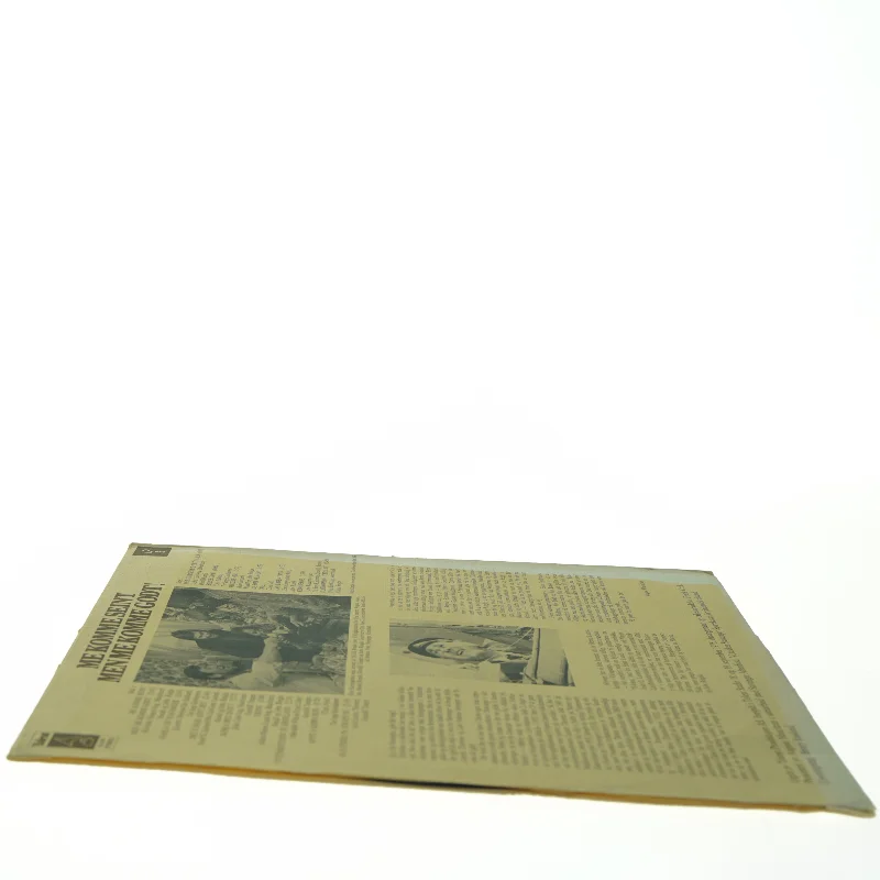Gammel vinylplade 'Me Komme Seint Men Me Komme Godt!' fra Philips (str. 30 cm)