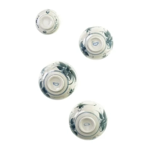 Skåle fra Battrang (str. 12 x 5 cm, 11 x 5 cm, 7 x 7 cm)