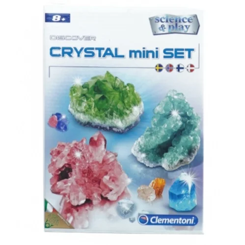 Discover Crystal mini set fra Clementoni (str. 21 x 15 x 5 cm)