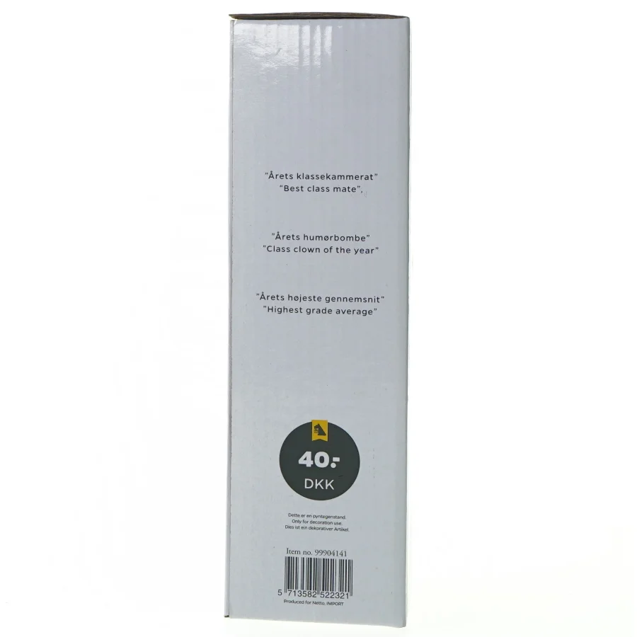 Studenter statue fra Netto (str. 22 x 6 cm)