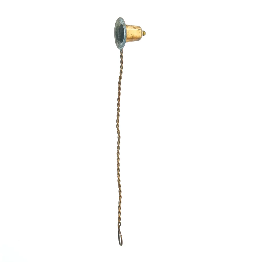 Guld farvet lyseslukker (str. 28 cm)