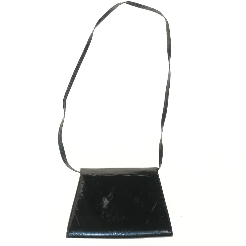 Sort skuldertaske (str. 28x19 cm)