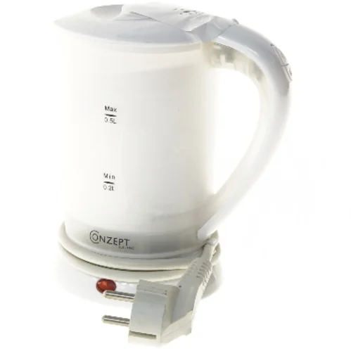 Elektrisk rejse elkedel fra Conzept (str. 18 cm, 0,5 L cm)