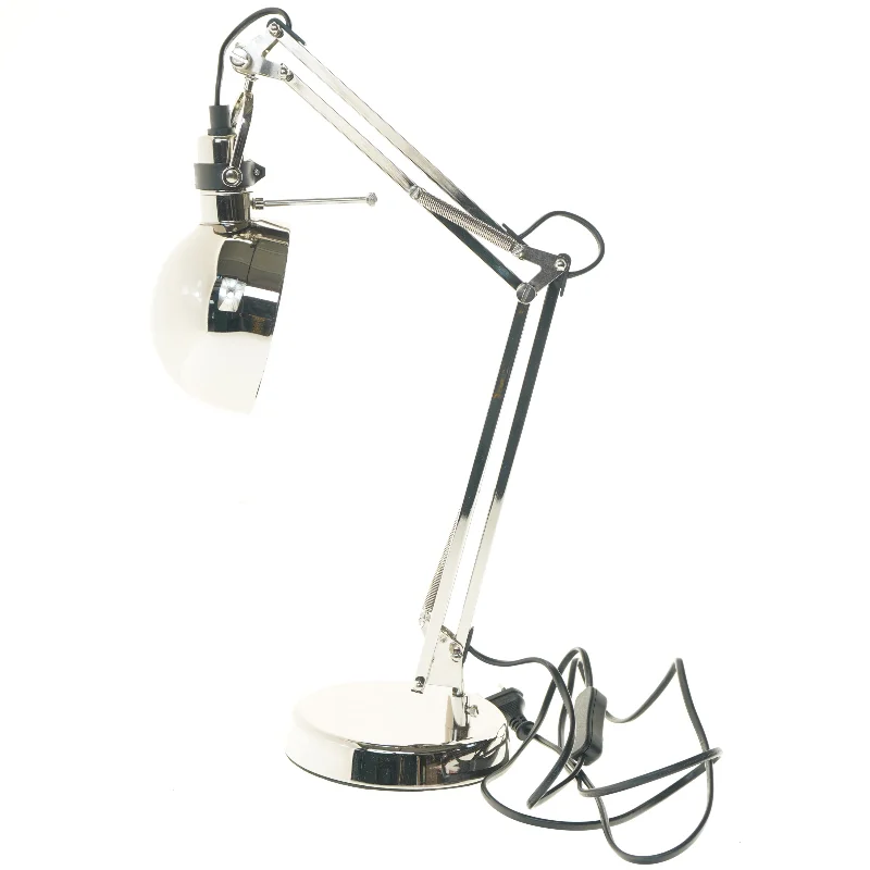 Bordlampe med justerbart armatur fra IKEA (str. 60 cm)