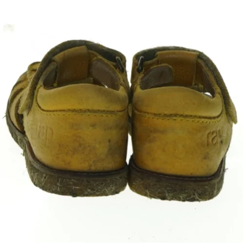 Rap rap khaki gule børnesandaler (str. 26)