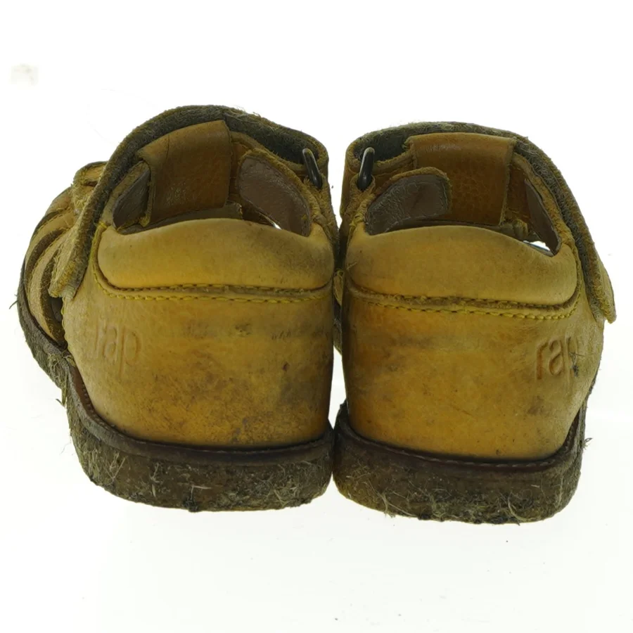 Rap rap khaki gule børnesandaler (str. 26)