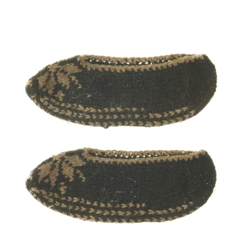 Strikkede hjemmesko (str. 24 cm)