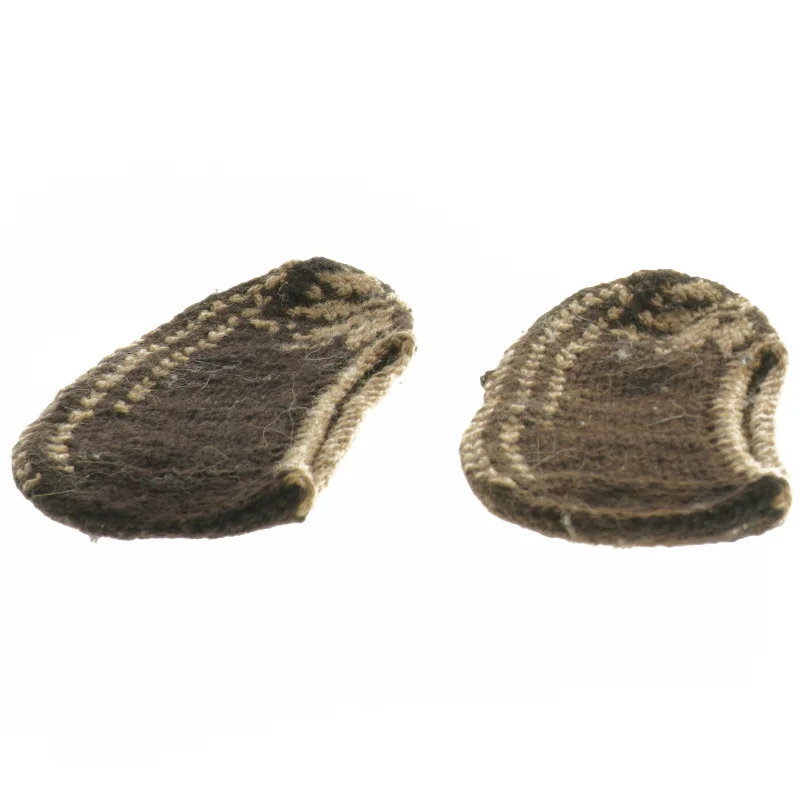 Strikkede hjemmesko (str. 24 cm)