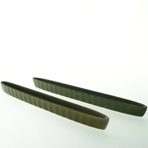 Grøn aflange oliven skåle fra Galzone Denmark (str. 42 cm)