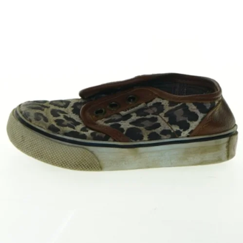 Leopardmønstrede slip-on sneakers fra Vans (str. 22)