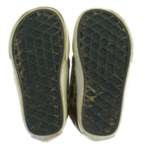 Leopardmønstrede slip-on sneakers fra Vans (str. 22)