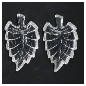 Glasblad tallerkener (str. 11 cm)