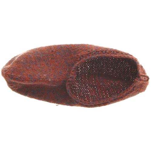 Strikkede hjemmesko (str. 22 cm)