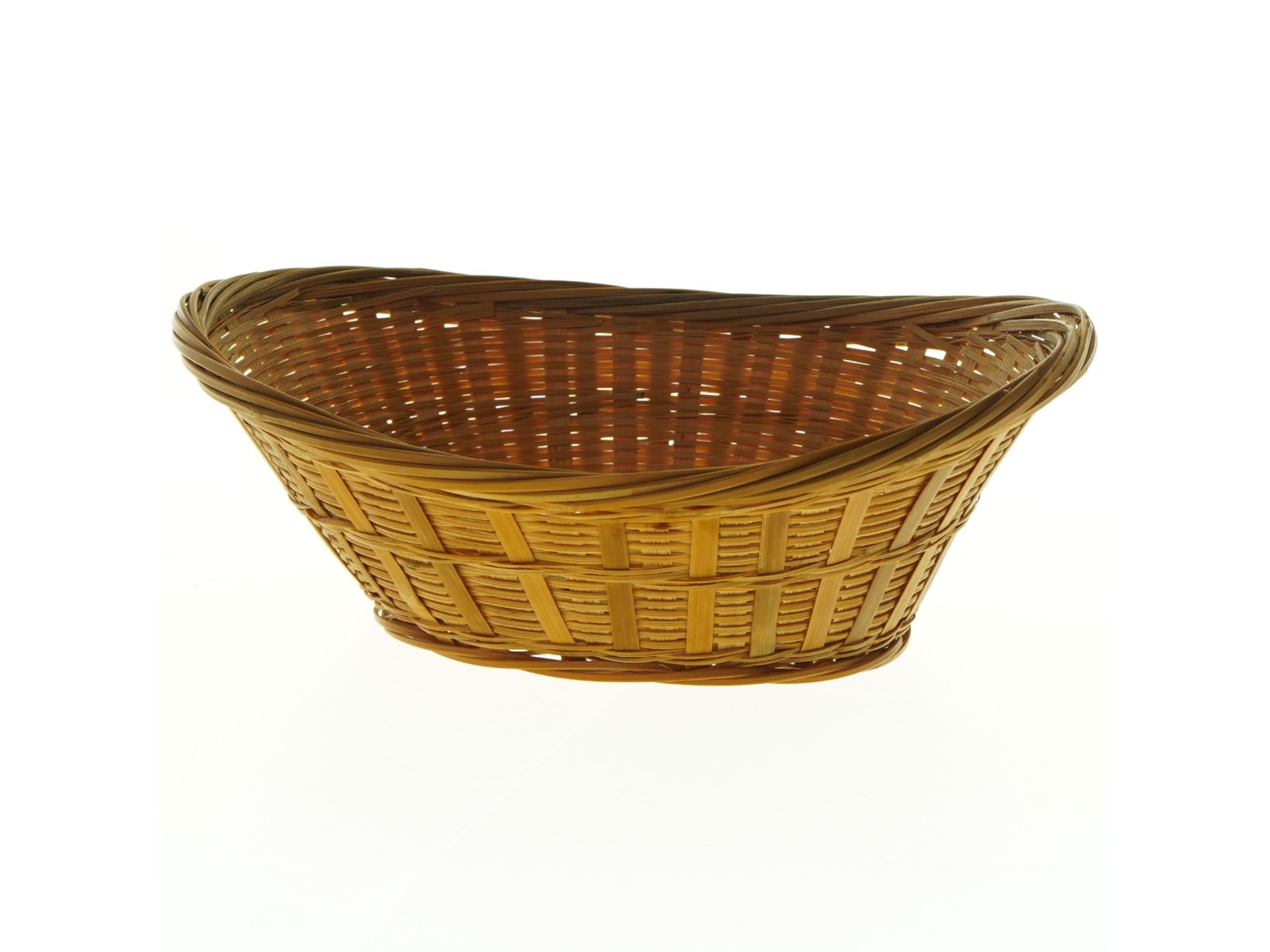 Flettet brødkurv (str. 23 x 17 cm)