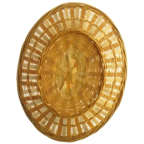 Flettet brødkurv (str. 23 x 17 cm)