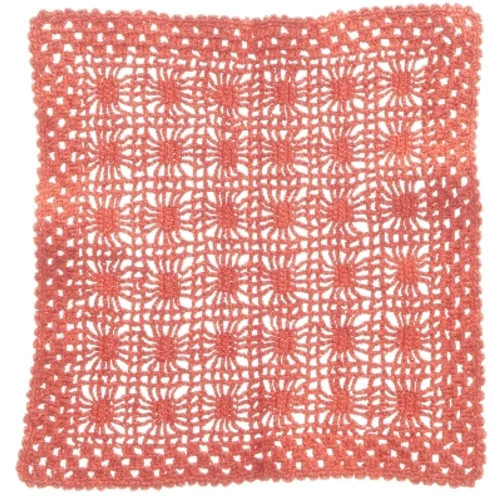 Hæklet dækkeservietter (str. 29x29 cm)