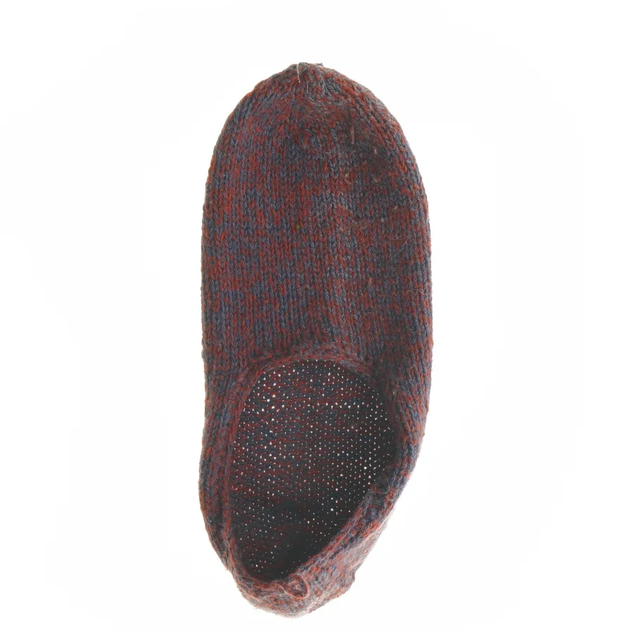 Strikkede hjemmesko (str. 25 cm)