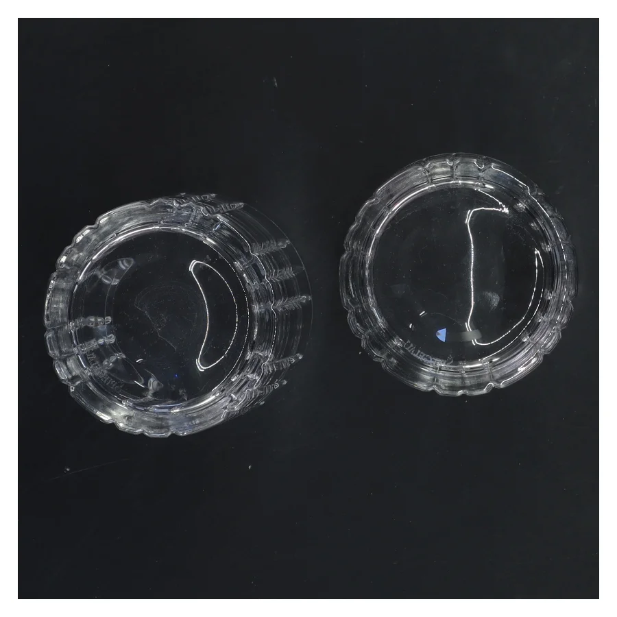 Glas sæt af 2 (str. 2 stk Ø 8 cm længde 10,5x cm)