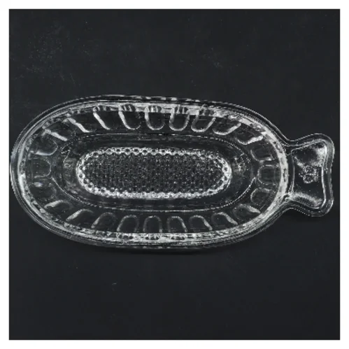 Glas sæbeskål (str. 19,5x9 cm)