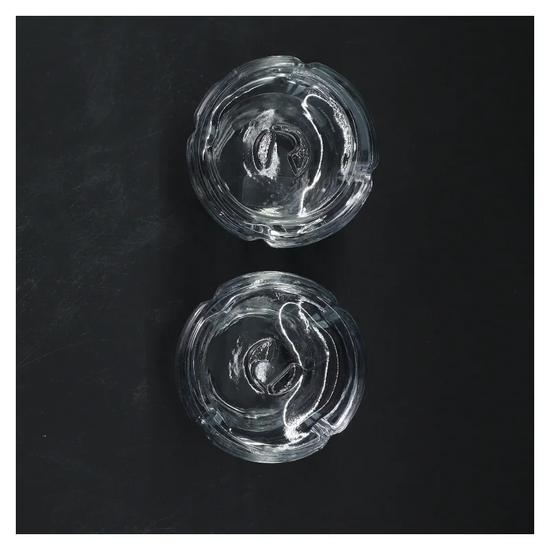 Krydderiglas med låg (str. 2 styk, 9 cm)