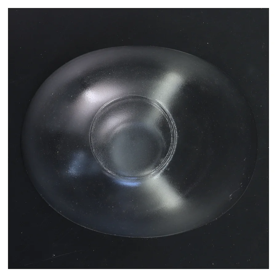 2 klare glasskåle (str. 2 stk 19x13 cm)