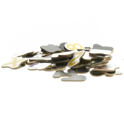 Magnetiske bogstaver og tal (str. 4 cm)