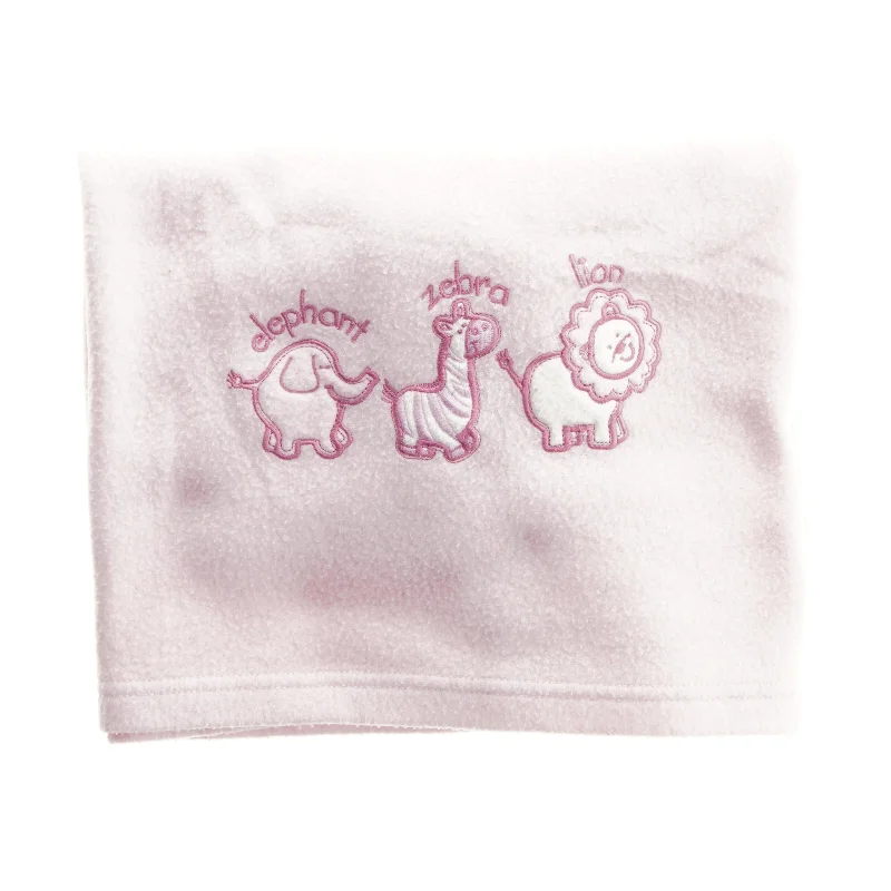 Baby tæppe med dyremotiver fra Snuggle Baby (str. 75x95 cm)