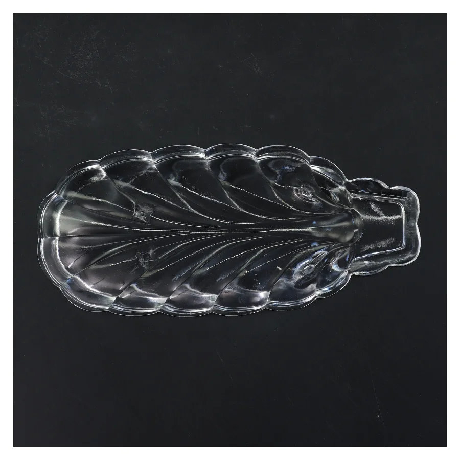 Glas sæbeskål med håndtag (str. 23x10,5 cm)