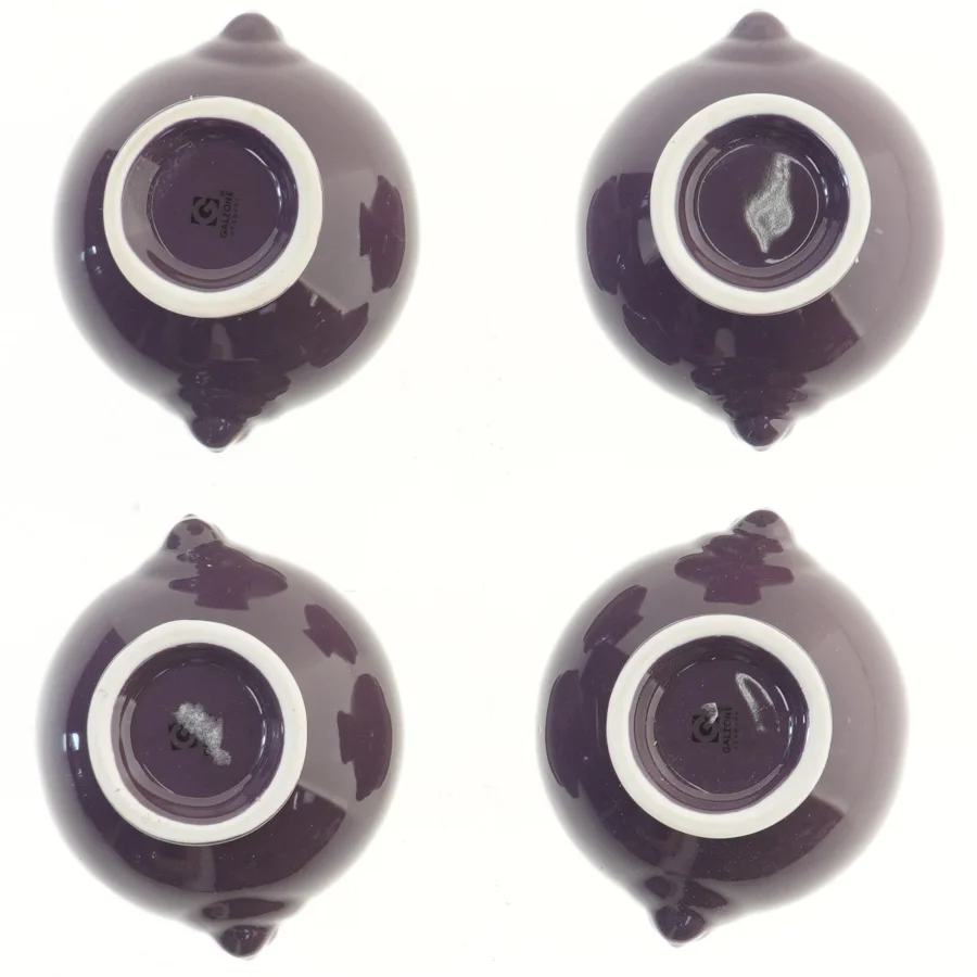 Sæt med fire små skåle fra Galzone Denmark (str. 12x8 cm)