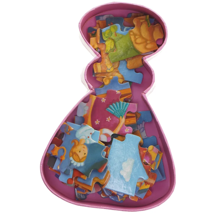 Djeco prinsesse puslespil fra Djeco