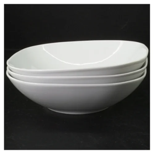 Hvide porcelænsskåle (3 stk) fra IKEA (str. 20 cm)