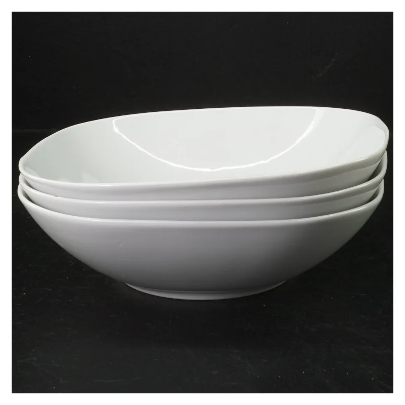 Hvide porcelænsskåle (3 stk) fra IKEA (str. 20 cm)
