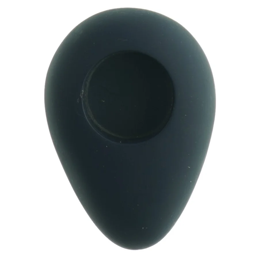 Sort keramisk lysestage (str. 11. x. 8 cm)