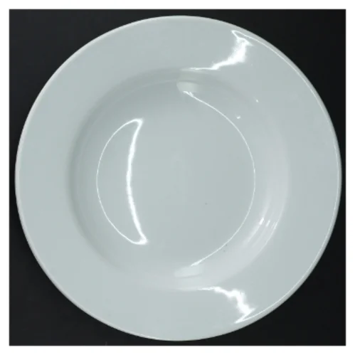 Hvide porcelænstallerkener (3 stk) fra IKEA (str. 25,5 cm)