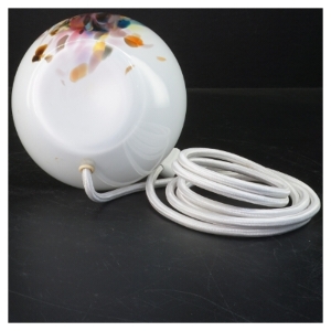 Glasbordlampe (str. 28 cm)