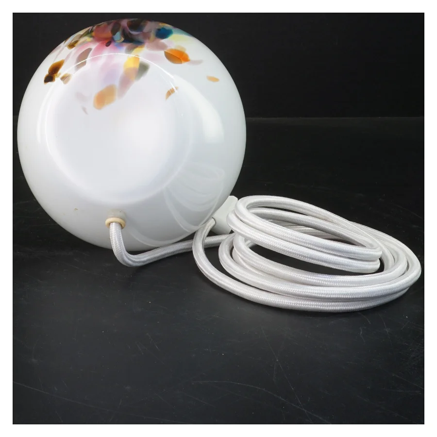 Glasbordlampe (str. 28 cm)