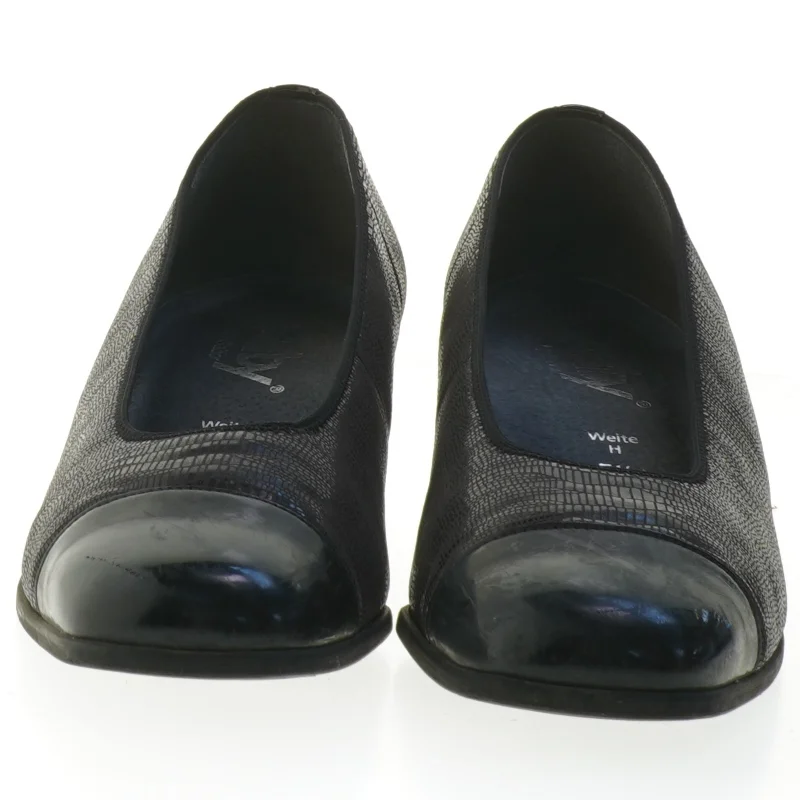 Sorte sko med hæle fra Gabor (str. Længde. 25 cm)