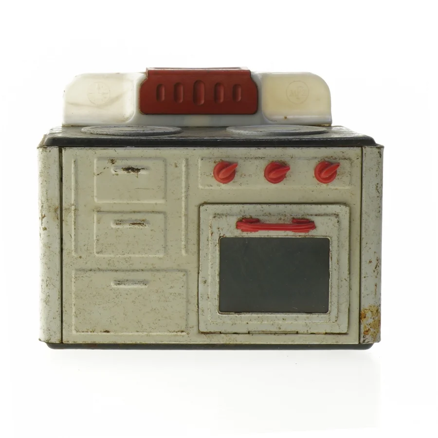 Miniature legetøjskomfur (str. 16,5 cm)