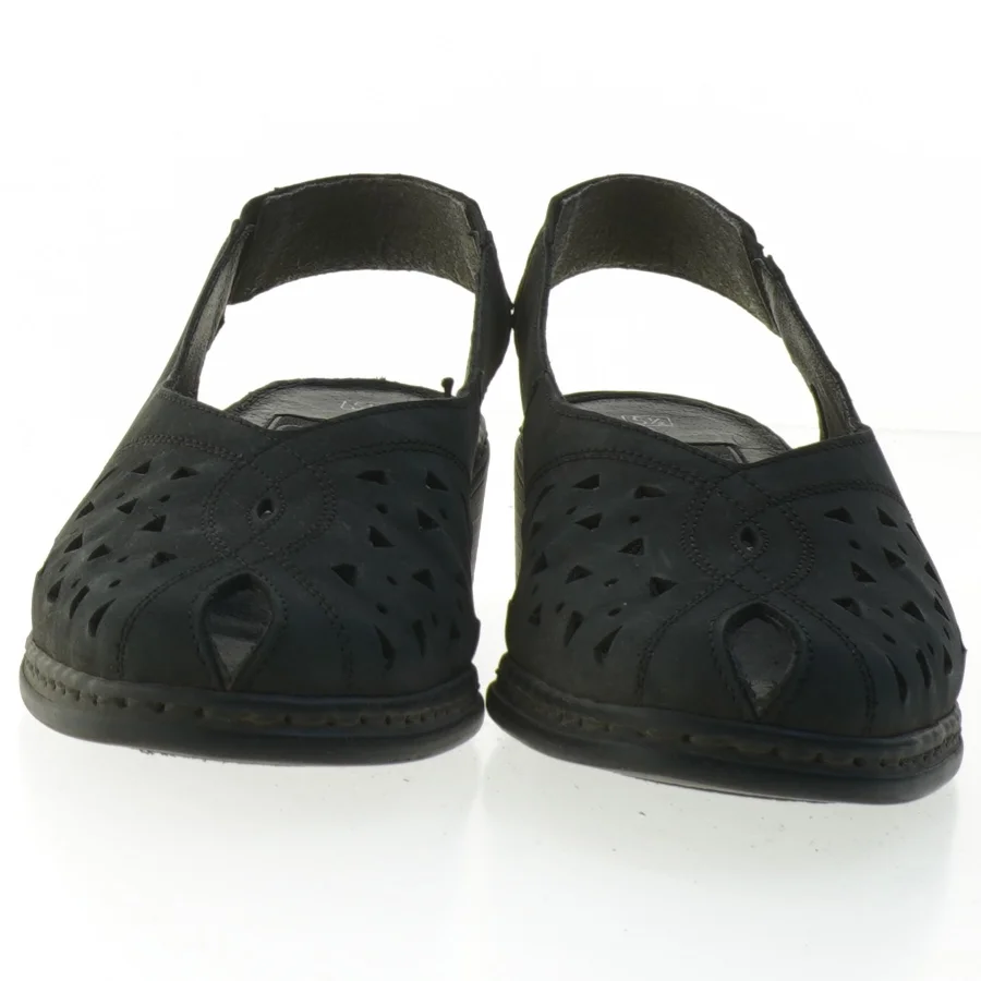 Damesko med udskåret mønster fra Caprice (str. Længde, 26 cm)