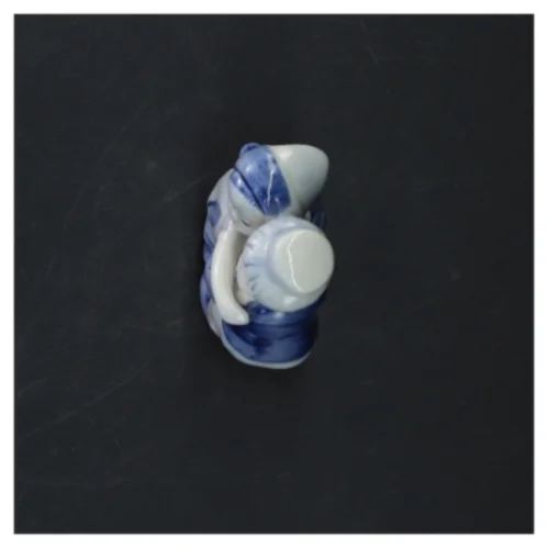 Keramisk kyssefigur (str. 11x8x4 cm)