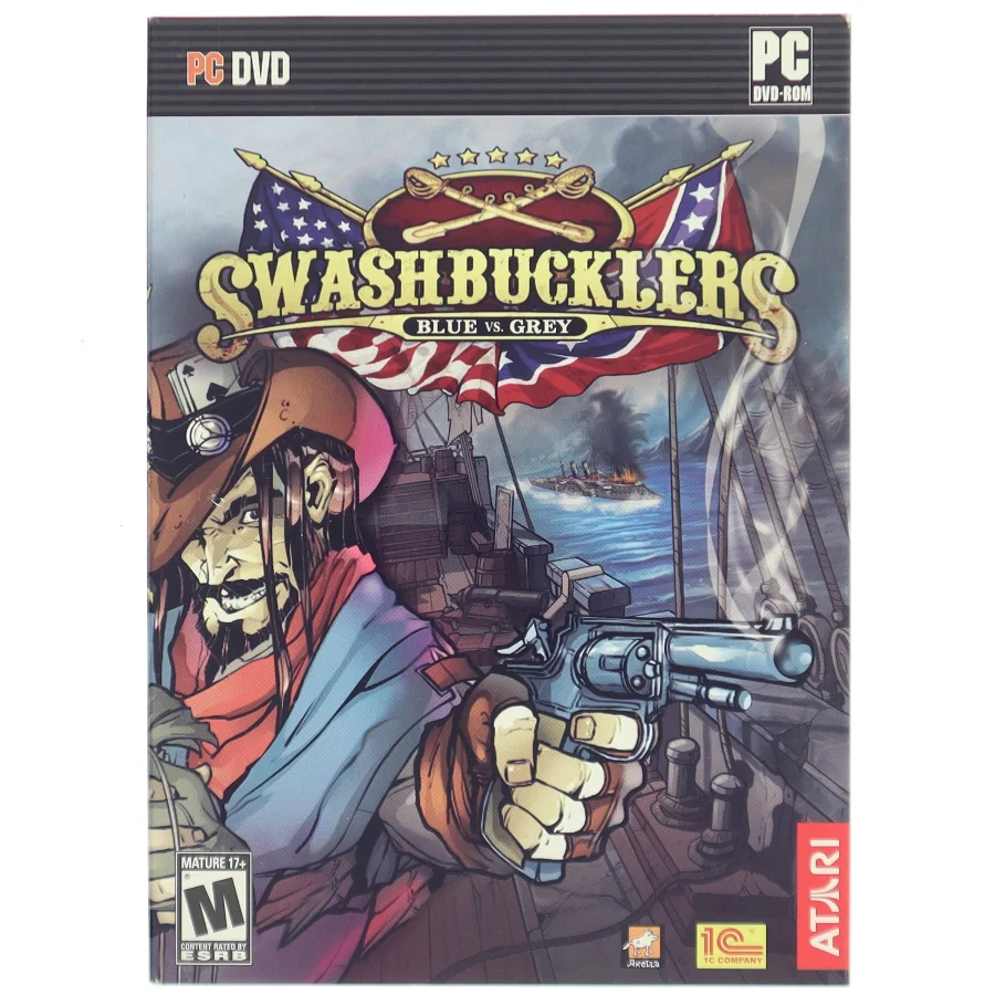 PC spil - Swashbucklers Blue & Grey fra Atari