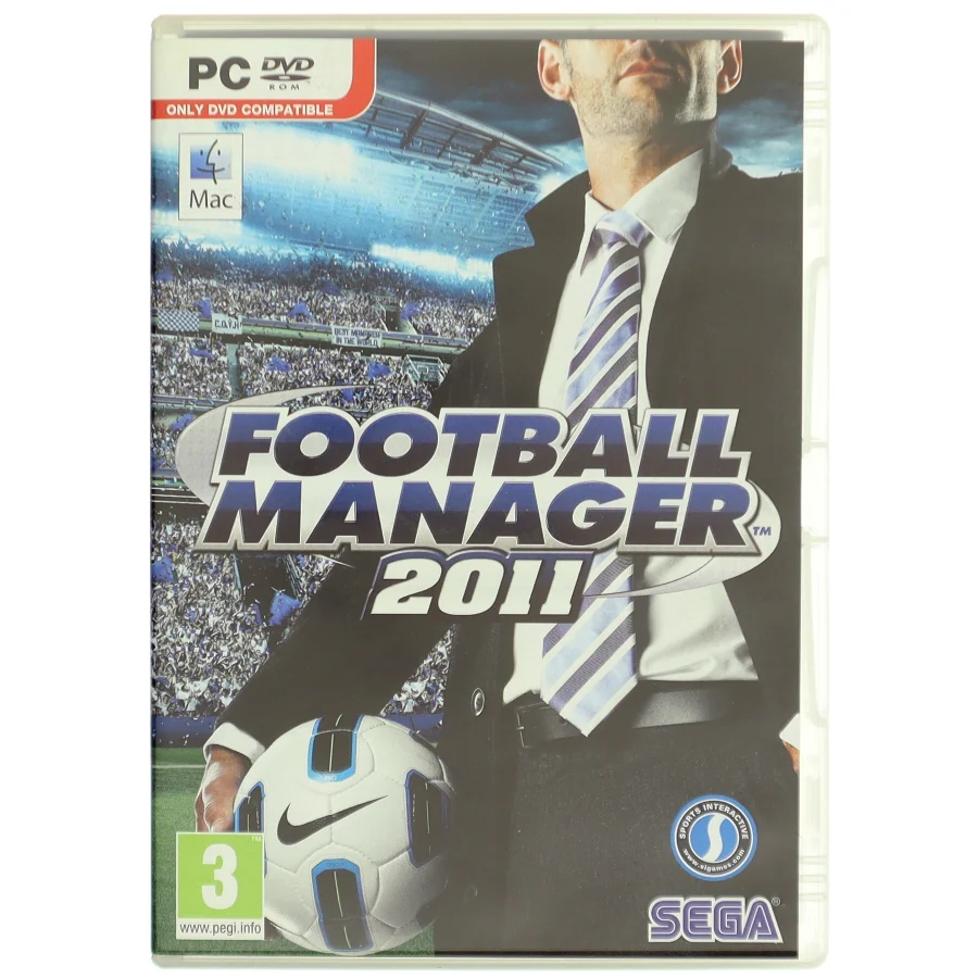 Football Manager 2011 PC/Mac Spil fra SEGA