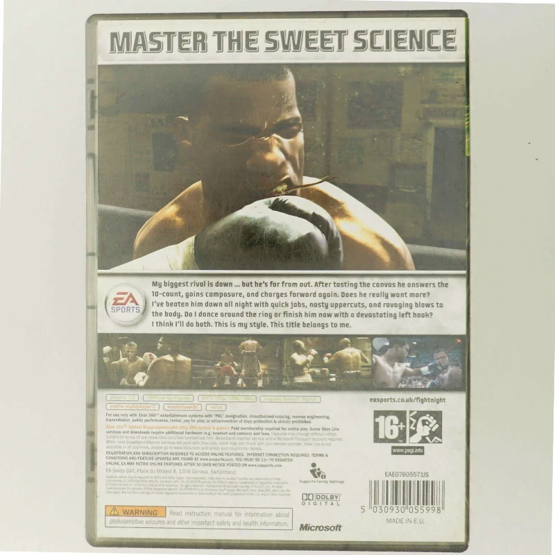 EA Sports Fight Night Round 3 til Xbox 360 fra EA Sports