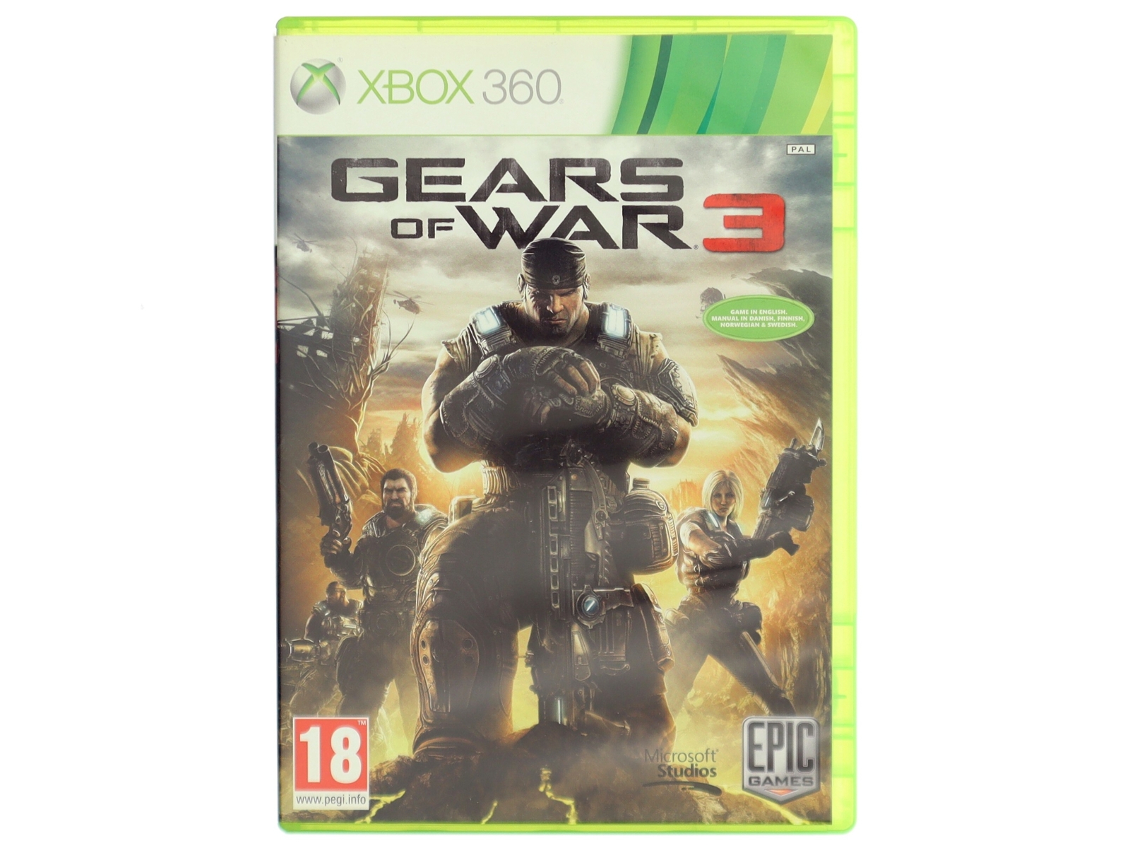 Gears of War 3 - Xbox 360 spil fra Microsoft Studios, Epic Games