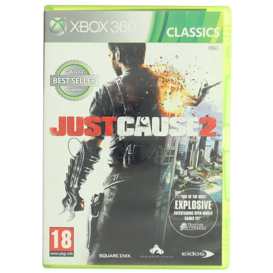 Just Cause 2 Xbox 360 spil fra Square Enix