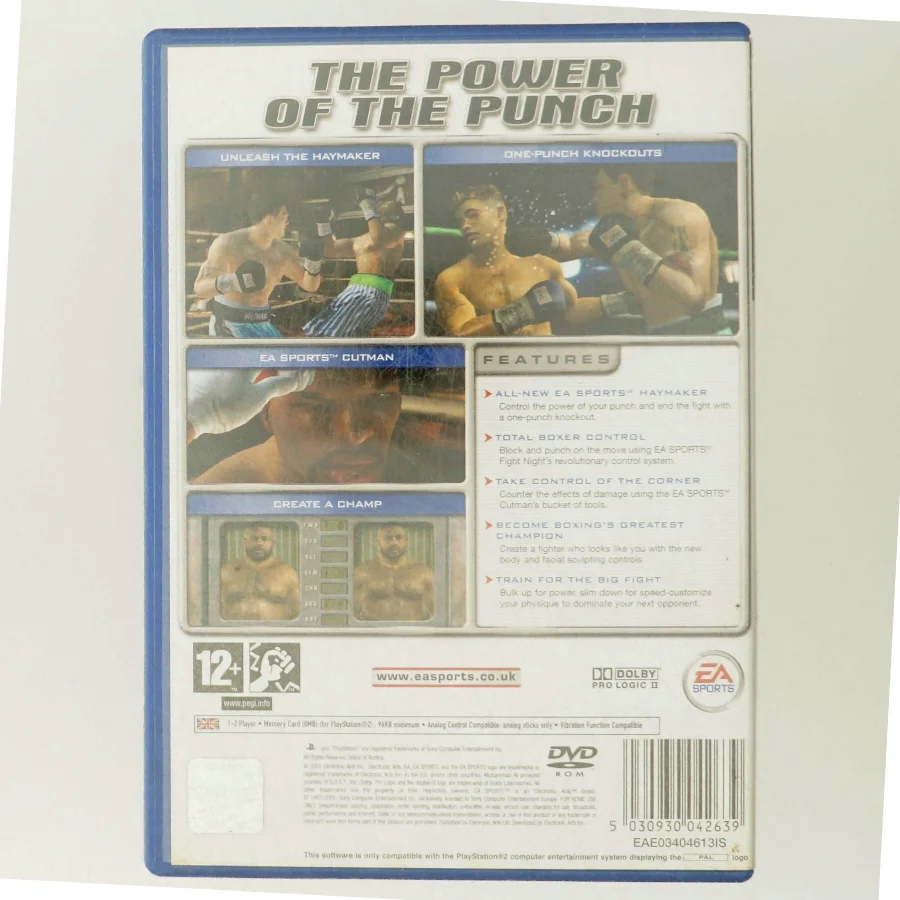 Fight Night Round 2 til PlayStation 2 fra EA Sports